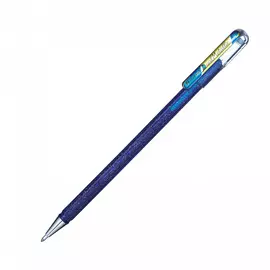 Ручка гелевая Pentel "Hybrid Dual Metallic" 1,0 мм, синий + золото металлик
