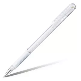 Ручка гелевая Pentel "Hybrid gel Grip" 0,8 мм, стержень белый