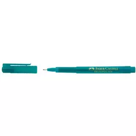 Ручка капиллярная Faber-Castell "BROADPEN 1554" 0,8 мм, бирюзовый