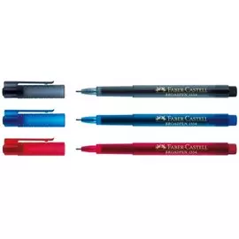 Ручка капиллярная Faber-Castell "BROADPEN 1554"