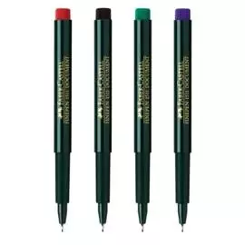 Ручка капиллярная Faber-Castell "Finepen" 0,4 мм