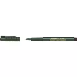 Ручка капиллярная Faber-Castell "Finepen" 0,4 мм, черный