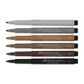 Ручка капиллярная Faber-Castell "Pitt Artist Calligraphy Pen" 2,5 мм