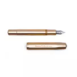 Ручка перьевая Kaweco ALSportGoldEditionM 0,7 мм, корпус золотистый