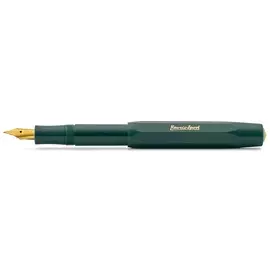 Ручка перьевая Kaweco CLASSIC Sport BB 1,3 мм, чернила синие, корпус зеленый