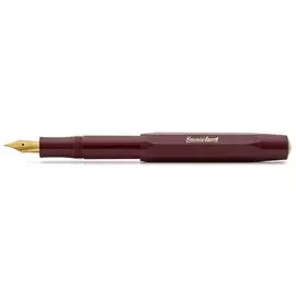 Ручка перьевая Kaweco CLASSIC Sport EF 0,5 мм, чернила синие, корпус бордовый