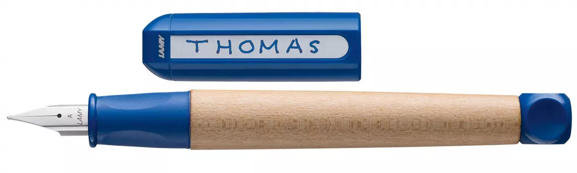 Ручка перьевая LAMY 009 ABC, синие чернила