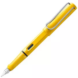 Ручка перьевая LAMY 018 safari, LH Желтый для левшей