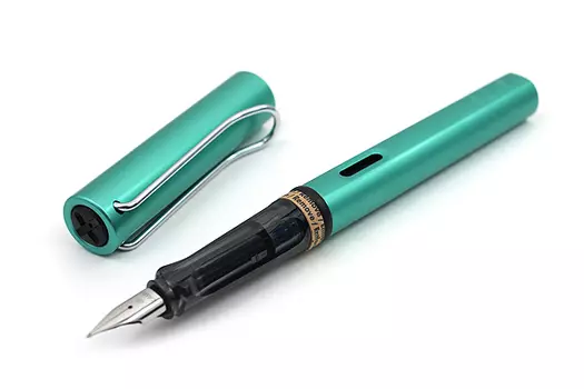 Ручка перьевая LAMY 032 al-star, EF Сине-зеленый