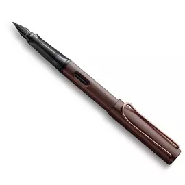 Ручка перьевая LAMY 090 lux, F pvd,Marron
