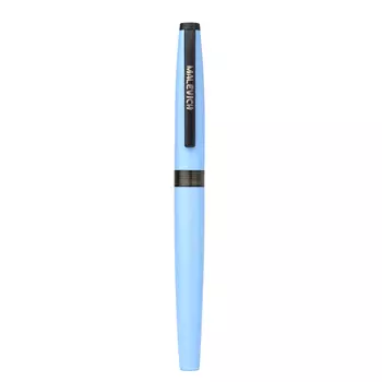 Ручка перьевая Малевичъ с конвертером, перо EF 0,4 мм, цвет: голубой