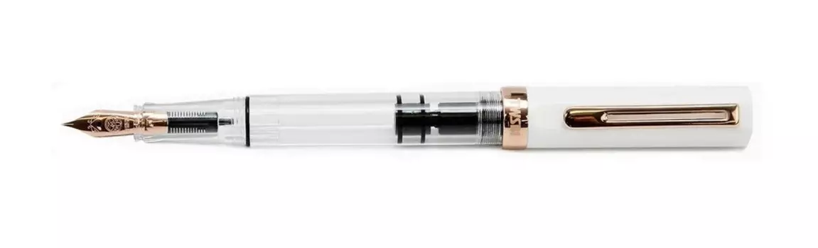 Ручка перьевая TWSBI ECO Rose Gold, Белый