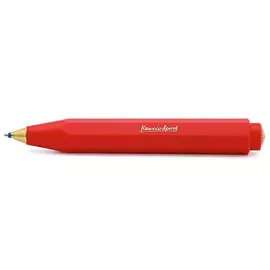 Ручка шариковая Kaweco CLASSIC Sport 1,0 мм, корпус красный