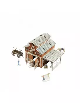 Сборная модель из картона Дикий запад "Склад"