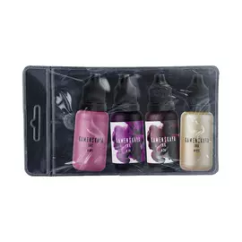 Сет алкогольных чернил Kamenskaya Ink №1, чернила 4 цв по 15 мл