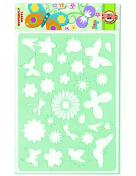 Шаблон Koh-I-Noor "Бабочка" 315х200х2мм