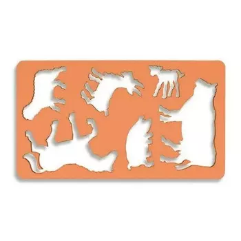 Шаблон Koh-I-Noor "Конь" 253х127х2 мм