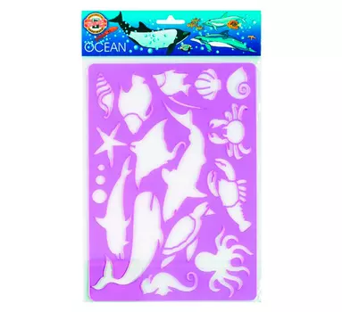 Шаблон Koh-I-Noor "Океан" 202х325 мм