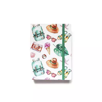 Скетчбук акварельный "Мне бы в лето" 14,6х20 см 32 л 250 г хлопок 100%