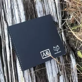 Скетчбук для акрила на пружине Maxgoodz "Acryl Pro Mini" 21х21 см, 24 л, 300 г