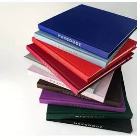 Скетчбук для акварели и графики Maxgoodz "Heavy Aqua" 20х20 см, 40 л, 250 г Синий