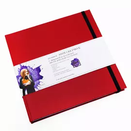 Скетчбук для маркеров и смешанных техник Etot_sketchbook 20х20 см 64 л 160 г, обложка английский кра