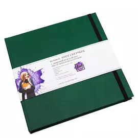 Скетчбук для маркеров и смешанных техник Etot_sketchbook 20х20 см 64 л 160 г, обложка хвойный