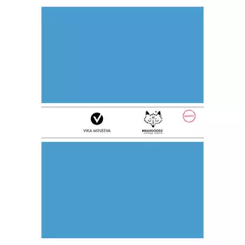 Скетчбук для маркеров Maxgoodz "Large Marker" B5, 20 л, 220 г Голубой