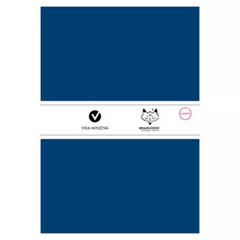 Скетчбук для маркеров Maxgoodz "Large Marker" B5, 20 л, 220 г Синий