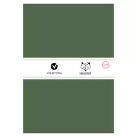 Скетчбук для маркеров Maxgoodz "Large White" 18х27 см, 32 л, 160 г Болотный