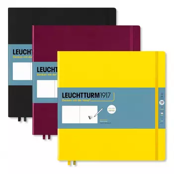 Скетчбук Leuchtturm Square 225х224 мм 112 стр., 150 г, твердая обложка
