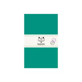 Скетчбук на пружине Maxgoodz "Aqua" 15х23 см, 230 гр, 24 л, Изумрудный