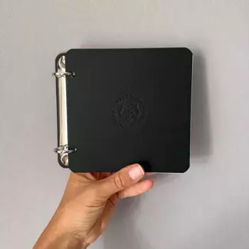 Скетчбук-папка со сменными блоками Maxgoodz "Minimix" 13?13 см, с акварельным блоком (Baohong)