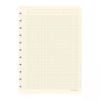 Сменный блок для бизнес-тетрадей Berlingo А4 80 л, белый