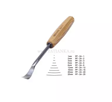 Стамеска клюкарза полукруглая №115 к