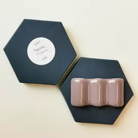 Стеклянная подставка под инструменты, цвет Черника