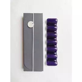 Стеклянная подставка под инструменты, цвет Фиалка