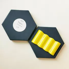 Стеклянная подставка под инструменты, цвет Нарцисс