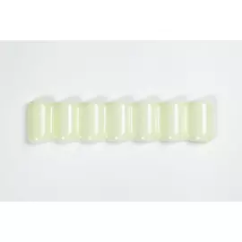 Стеклянная подставка под инструменты, цвет Ваниль