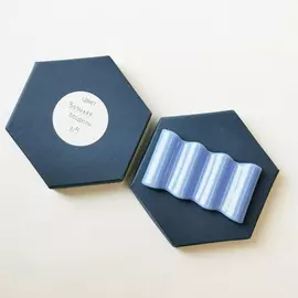 Стеклянная подставка под инструменты, цвет Василёк