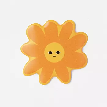 Стикер объемный "Цветочек Молчит"