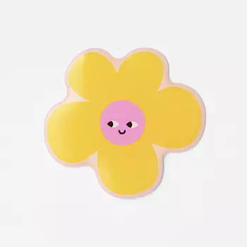 Стикер объемный "Цветочек Улыбается"