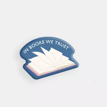 Стикер объемный "Книга"