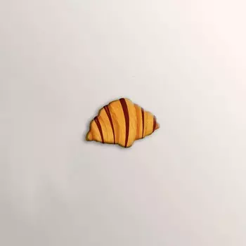 Стикер объемный "Круассан"