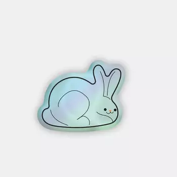 Стикер объемный "Заяц"