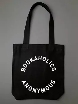 Сумка "Bookaholics" темная