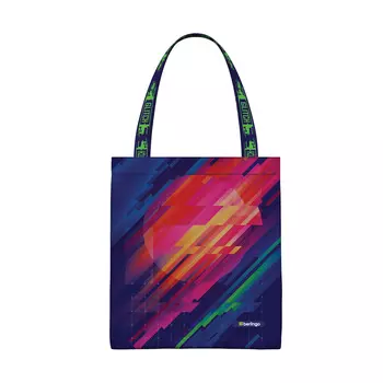 Сумка-шопер Berlingo "Glitch" 40*35 см, 1 отделение, полиэстер