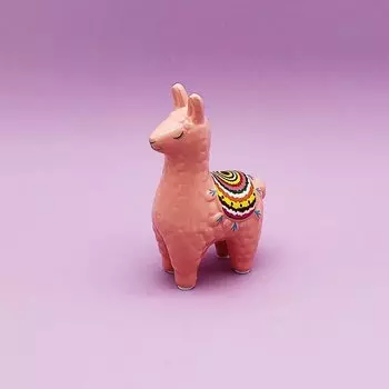 Сувенир "Lama", pink