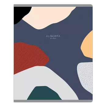 Тетрадь предметная Greenwich Line "Skyline" - Алгебра, 48 л 70 г "софт-тач" ламинация, тиснение фоль