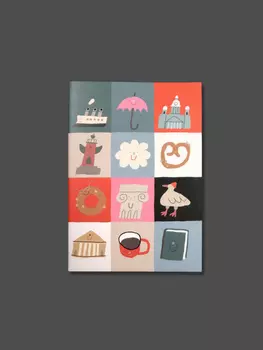 Тетрадь в клетку "Петербург шашечка" А5